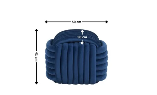 Taburet P030, Albastru