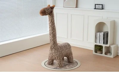 Taburet Girafă KJP5296, Maro