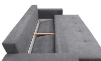 Canapea Extensibilă Azurro, Gri 9