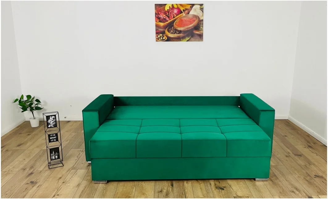 Canapea Extensibilă Claudia Bonell Max, Verde 7