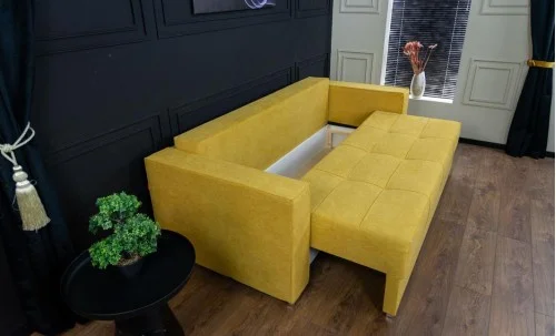 Canapea Extensibilă Claudia Bonell Max, Mustar