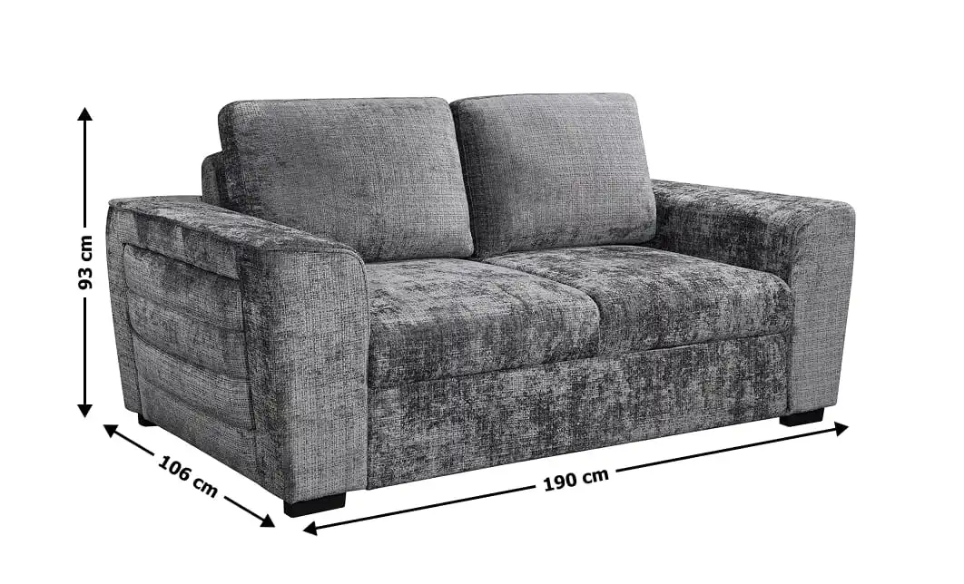 Canapea Extensibilă Cremona 7839A - 95, Gri 9