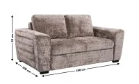 Canapea Extensibilă Cremona 7839A - 24, Maro 6