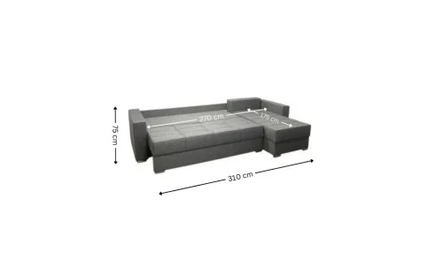 Coltar Extensibil Claudia XXL Gri