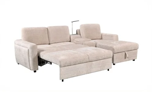 Colțar Extensibil Cremona KF7864-02, Bej Dreapta
