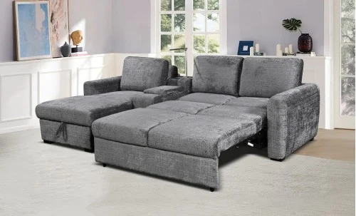 Colțar Extensibil Cremona KF7864-95, Gri Stânga
