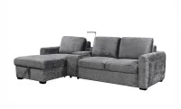 Colțar Extensibil Cremona KF7864-95, Gri Stânga 2