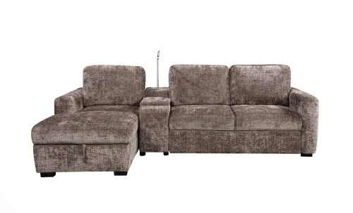 Colțar Extensibil Cremona KF7864-24, Maro Stânga