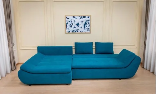 Colțar Extensibil Relax Turcoaz - Vega 25 Stânga
