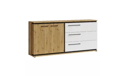 Comodă Living Molto Artisan ML13, Albă