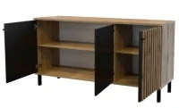 Comoda London 3D cu riflaj
