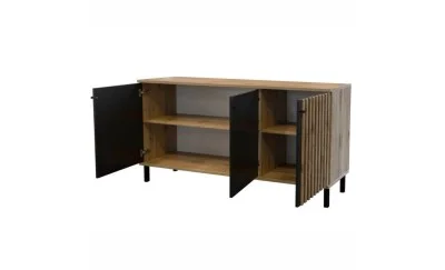 Comoda London 3D cu riflaj