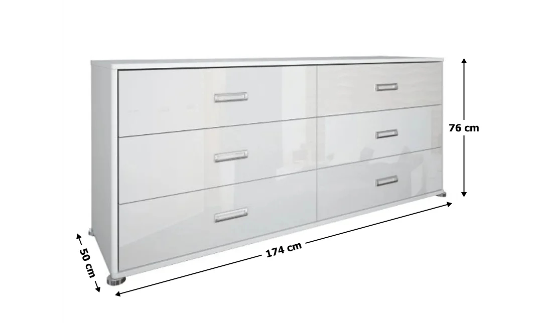 Comoda Bella BL-66-WB 1