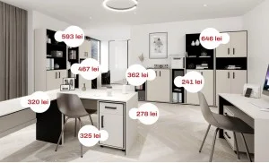 Amenajare Birou "Stil Modern Minimalist"