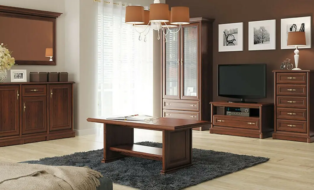 Comodă Sonata 3D/1S cu 3 Uși 1 Sertar, Nuc / Maro 4