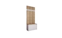 Cuier Hol Klaus II, Alb/Crem 2