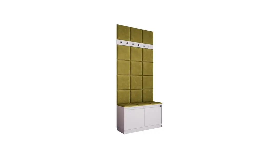 Cuier Hol Klaus II, Alb/Verde 2