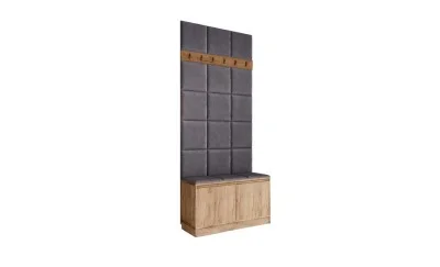 Cuier Hol Klaus II, Kraft/Gri Inchis