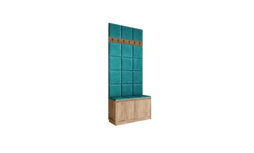 Cuier Hol Klaus II, Kraft/Turquoise