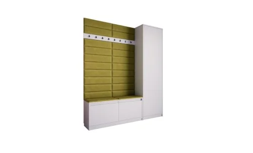 Cuier Hol Klaus V, Alb/Verde