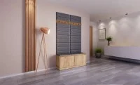 Cuier Hol Klaus VI, Kraft/Gri inchis