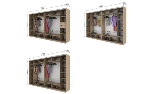 Dulap Print 176 / L330 x H220 x A60