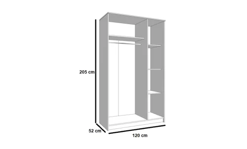 Dulap Standard 3D Sonoma