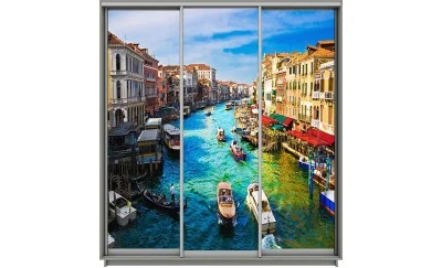 Dulap Print 3 Usi 2512, L190 x H220 x A60