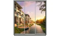 Dulap Print 3 Usi 2559, L190 x H220 x A60