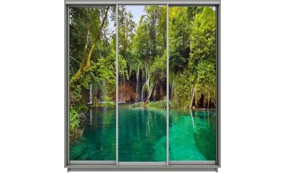 Dulap Print 3 Usi 2314, L190 x H220 x A60