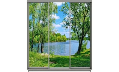Dulap Print 3 Usi 2315, L190 x H220 x A60