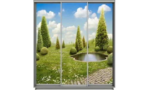 Dulap Print 3 Usi 2317, L190 x H220 x A60