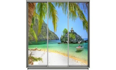 Dulap Print 3 Usi 2399, L190 x H220 x A60