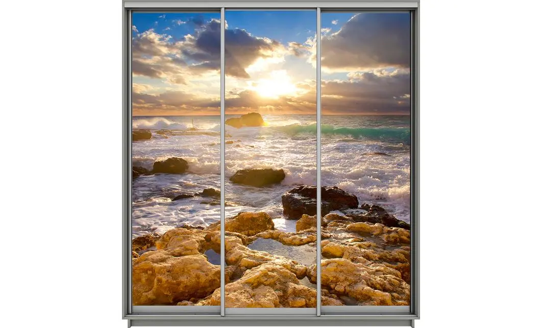 Dulap Print 3 Usi 2439, L190 x H220 x A60