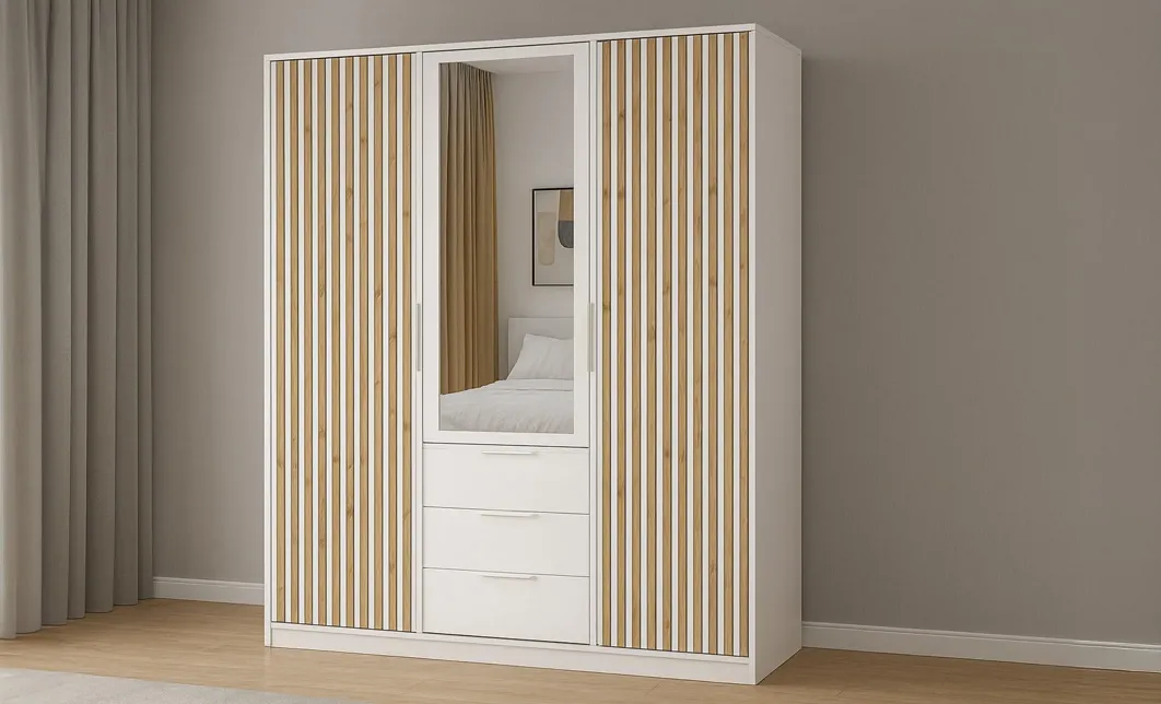 Amenajare Dormitor "Smart White Minimalist" 6