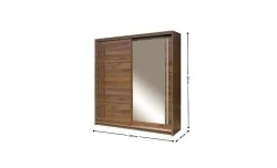 Dulap Effect Columbia EF3-20 Uși Glisante cu Oglindă