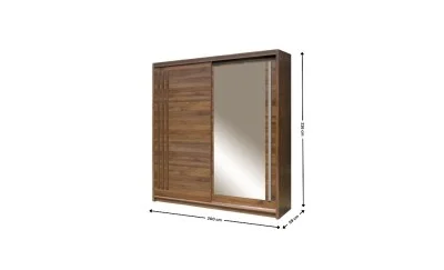 Dulap Effect Columbia EF3-20 Uși Glisante cu Oglindă