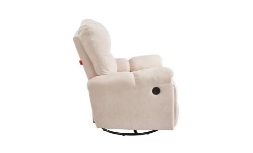 Fotoliu Rotativ cu Recliner KJL6409 Bej