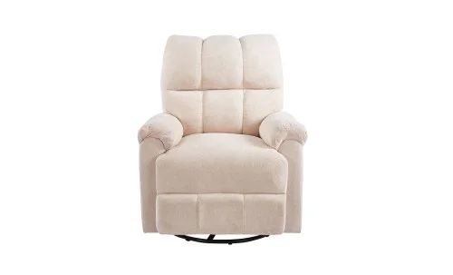 Fotoliu Rotativ cu Recliner KJL6409 Bej