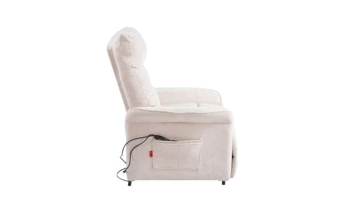 Fotoliu cu Recliner Electric și Port Încărcare USB-C KJL6410 Bej