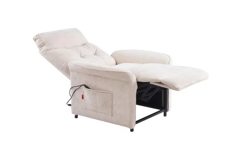 Fotoliu cu Recliner Electric și Port Încărcare USB-C KJL6410 Bej