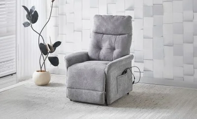 Fotoliu cu Recliner Electric și Port Încărcare USB-C KJL6410 Gri