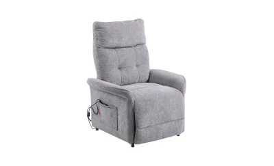 Fotoliu cu Recliner Electric și Port Încărcare USB-C KJL6410 Gri