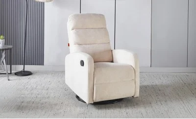 Fotoliu Rotativ cu Recliner KJS5014 Bej