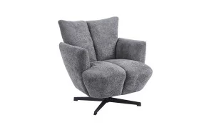 Fotoliu Rotativ KJL6406 Gri Închis