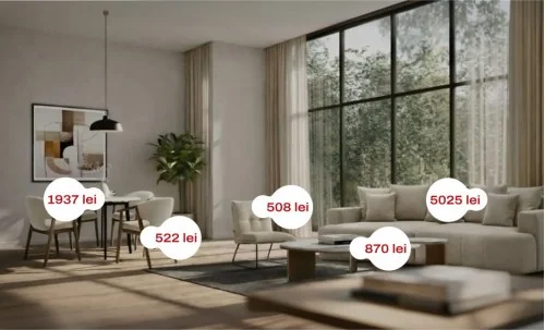Amenajare "Living Stil Amber"