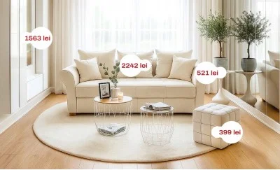 Amenajare Living "Iluzia de Spatiu"