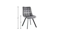 Scaun Living J265 Gri 2