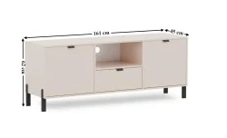 Comoda Tv Living Cremona Szafka RTV 