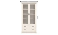 Vitrina Living Sonata Cashmir 2D2S 